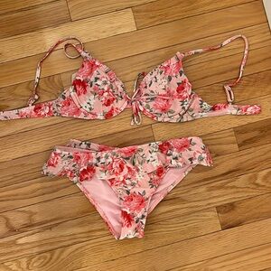 Hollister Floral Bikini